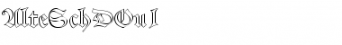 Download AlteSchDOu1 Regular Font Title Preview