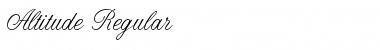 Download Altitude Regular Font Title Preview