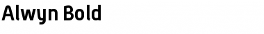 Download Alwyn Bold Font Title Preview