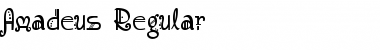 Download Amadeus Regular Font Title Preview