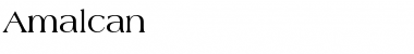 Download Amalcan Normal Font Title Preview