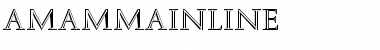 Download AmammaInline Regular Font Title Preview