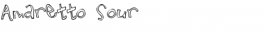 Download Amaretto Sour Font Title Preview
