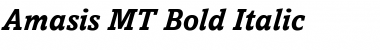 Download Amasis MT Bold Italic Font