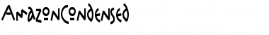 Download AmazonCondensed Regular Font Title Preview