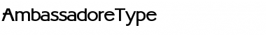 Download AmbassadoreType Regular Font Title Preview