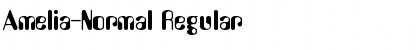 Download Amelia-Normal Regular Font Title Preview