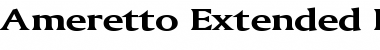 Download Ameretto Extended Bold Font Title Preview
