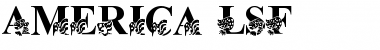 Download America LSF Regular Font Title Preview