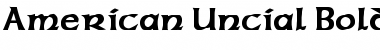 Download American Uncial Bold Font Title Preview