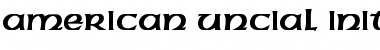 Download American Uncial Initials Bold Font Title Preview