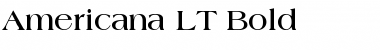 Download Americana LT Bold Font Title Preview