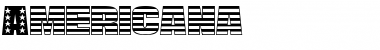 Download Americana Regular Font Title Preview