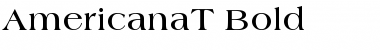Download AmericanaT Bold Font Title Preview