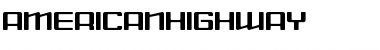 Download AmericanHighway Regular Font Title Preview