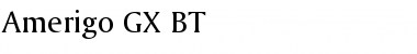 Download Amerigo GX BT Roman Font Title Preview