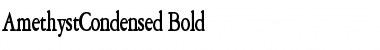 Download AmethystCondensed Bold Font Title Preview