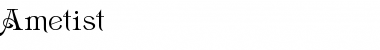 Download Ametist Regular Font Title Preview