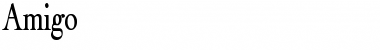 Download Amigo Regular Font Title Preview