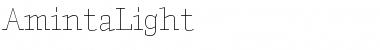 Download AmintaLight Regular Font Title Preview