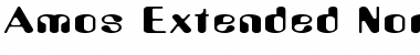 Download Amos Extended Normal Font Title Preview