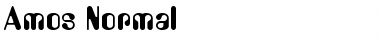 Download Amos Normal Font Title Preview