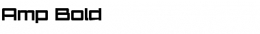 Download Amp Bold Font Title Preview