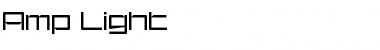 Download Amp Light Font Title Preview