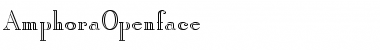 Download AmphoraOpenface Regular Font Title Preview