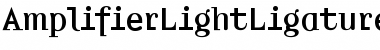 Download Amplifier Regular Font Title Preview