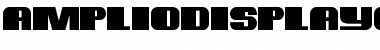 Download AmplioDisplayCapsSSK Regular Font Title Preview