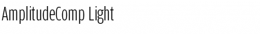 Download AmplitudeComp-Light Regular Font Title Preview