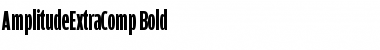 Download AmplitudeExtraComp-Bold Regular Font Title Preview