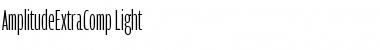 Download AmplitudeExtraComp-Light Regular Font Title Preview