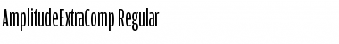 Download AmplitudeExtraComp-Regular Regular Font Title Preview