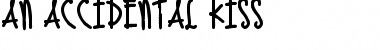 Download An Accidental Kiss Regular Font Title Preview