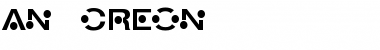 Download An Creon Regular Font Title Preview