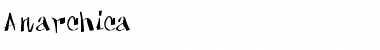 Download Anarchica Regular Font Title Preview