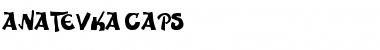 Download Anatevka Cap Anatevka Caps Font Title Preview
