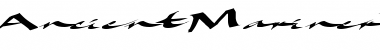 Download AncientMariner19 Regular Font Title Preview