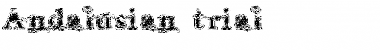 Download Andalusian Trial Regular Font Title Preview