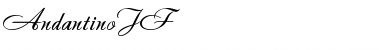 Download AndantinoJF Regular Font Title Preview