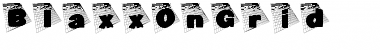 Download BlaxxOnGrid Regular Font Title Preview