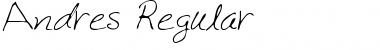 Download Andres Regular Font Title Preview