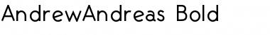 Download AndrewAndreas Bold Font Title Preview