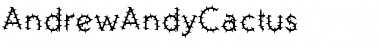 Download AndrewAndyCactus Regular Font Title Preview