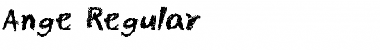 Download Ange Regular Regular Font Title Preview