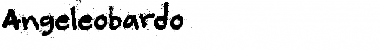 Download Angeleobardo Regular Font Title Preview