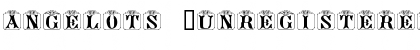 Download Angelots (Unregistered) Regular Font Title Preview