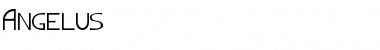 Download Angelus Regular Font Title Preview